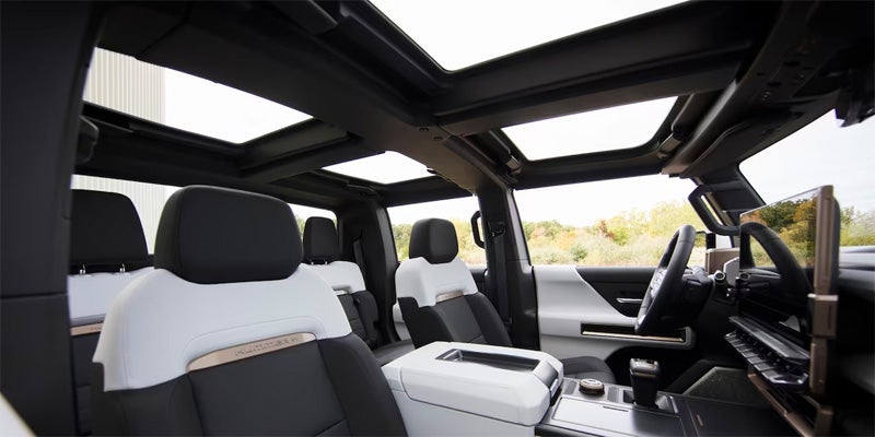 GMC Hummer EV seating comfort