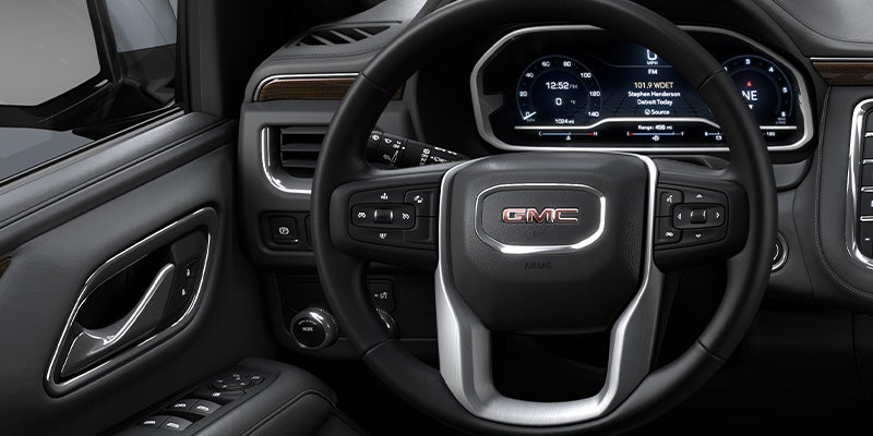 gmc youkon steering with some displays