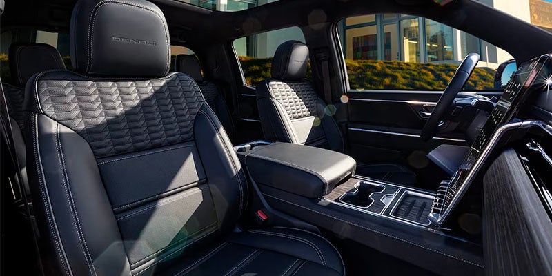 seating comfort of sierra ev